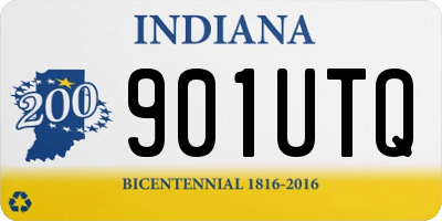 IN license plate 901UTQ