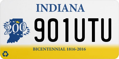 IN license plate 901UTU