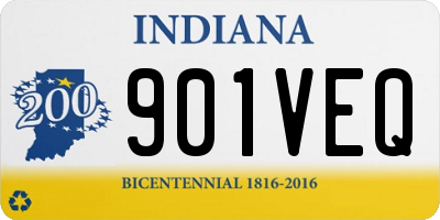 IN license plate 901VEQ