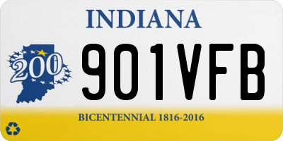 IN license plate 901VFB