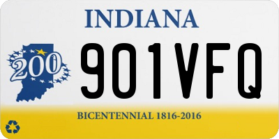IN license plate 901VFQ
