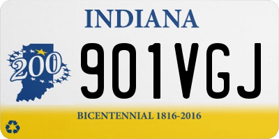IN license plate 901VGJ