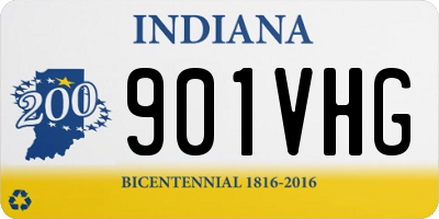 IN license plate 901VHG