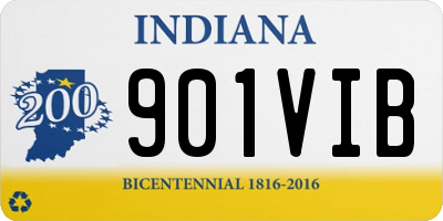 IN license plate 901VIB