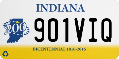 IN license plate 901VIQ