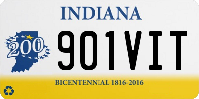 IN license plate 901VIT
