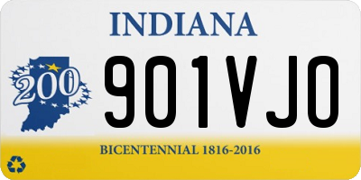 IN license plate 901VJO