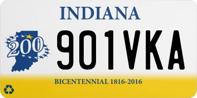IN license plate 901VKA