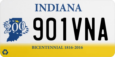 IN license plate 901VNA