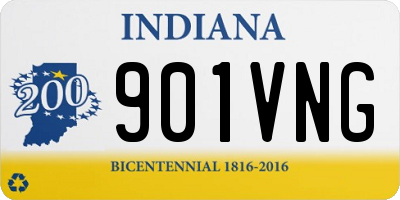IN license plate 901VNG