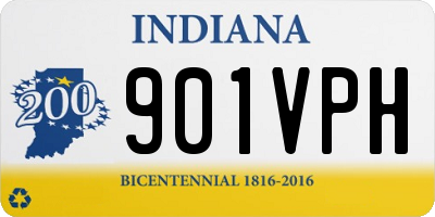 IN license plate 901VPH