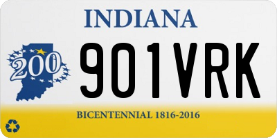 IN license plate 901VRK