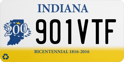 IN license plate 901VTF