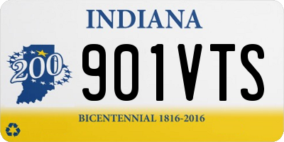 IN license plate 901VTS