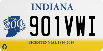 IN license plate 901VWI