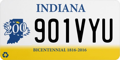 IN license plate 901VYU