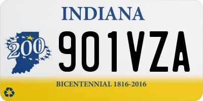 IN license plate 901VZA
