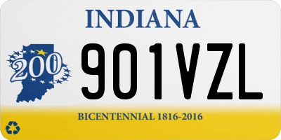 IN license plate 901VZL