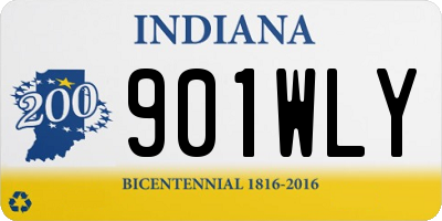 IN license plate 901WLY