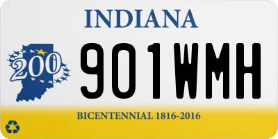 IN license plate 901WMH