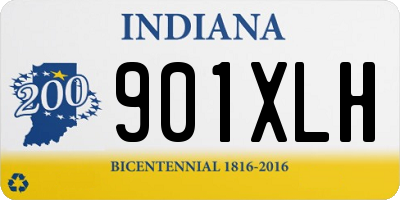 IN license plate 901XLH