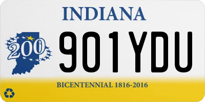IN license plate 901YDU