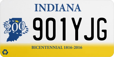 IN license plate 901YJG