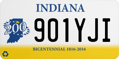 IN license plate 901YJI