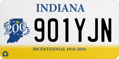 IN license plate 901YJN