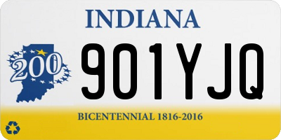 IN license plate 901YJQ
