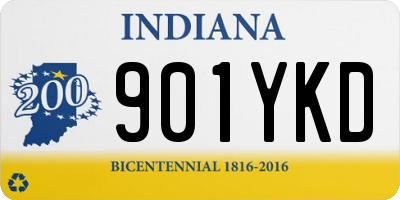 IN license plate 901YKD