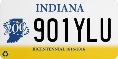 IN license plate 901YLU