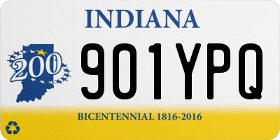IN license plate 901YPQ