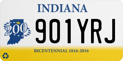 IN license plate 901YRJ