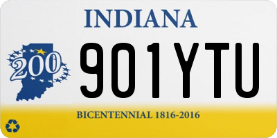 IN license plate 901YTU