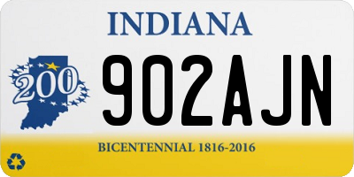 IN license plate 902AJN