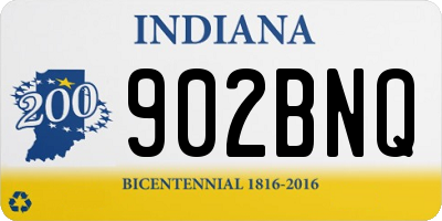 IN license plate 902BNQ