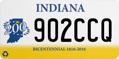 IN license plate 902CCQ