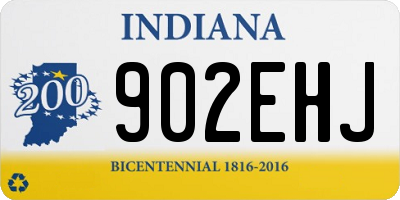 IN license plate 902EHJ