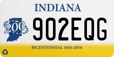 IN license plate 902EQG