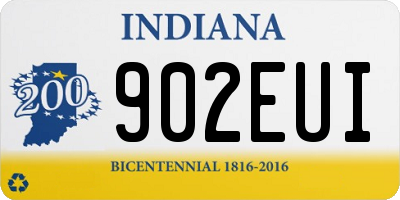 IN license plate 902EUI