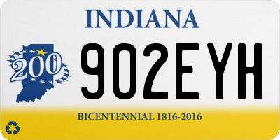 IN license plate 902EYH