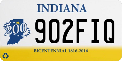 IN license plate 902FIQ