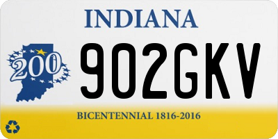 IN license plate 902GKV