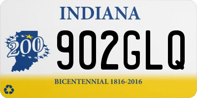 IN license plate 902GLQ