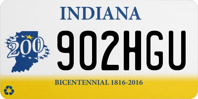 IN license plate 902HGU