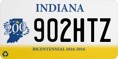 IN license plate 902HTZ