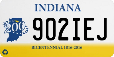 IN license plate 902IEJ