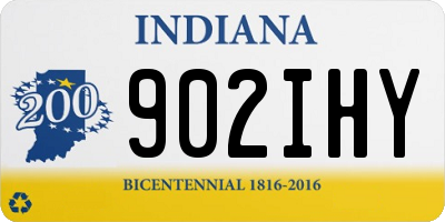 IN license plate 902IHY