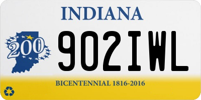 IN license plate 902IWL